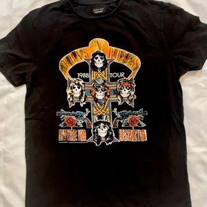 ZARA Guns n Roses Tshirt